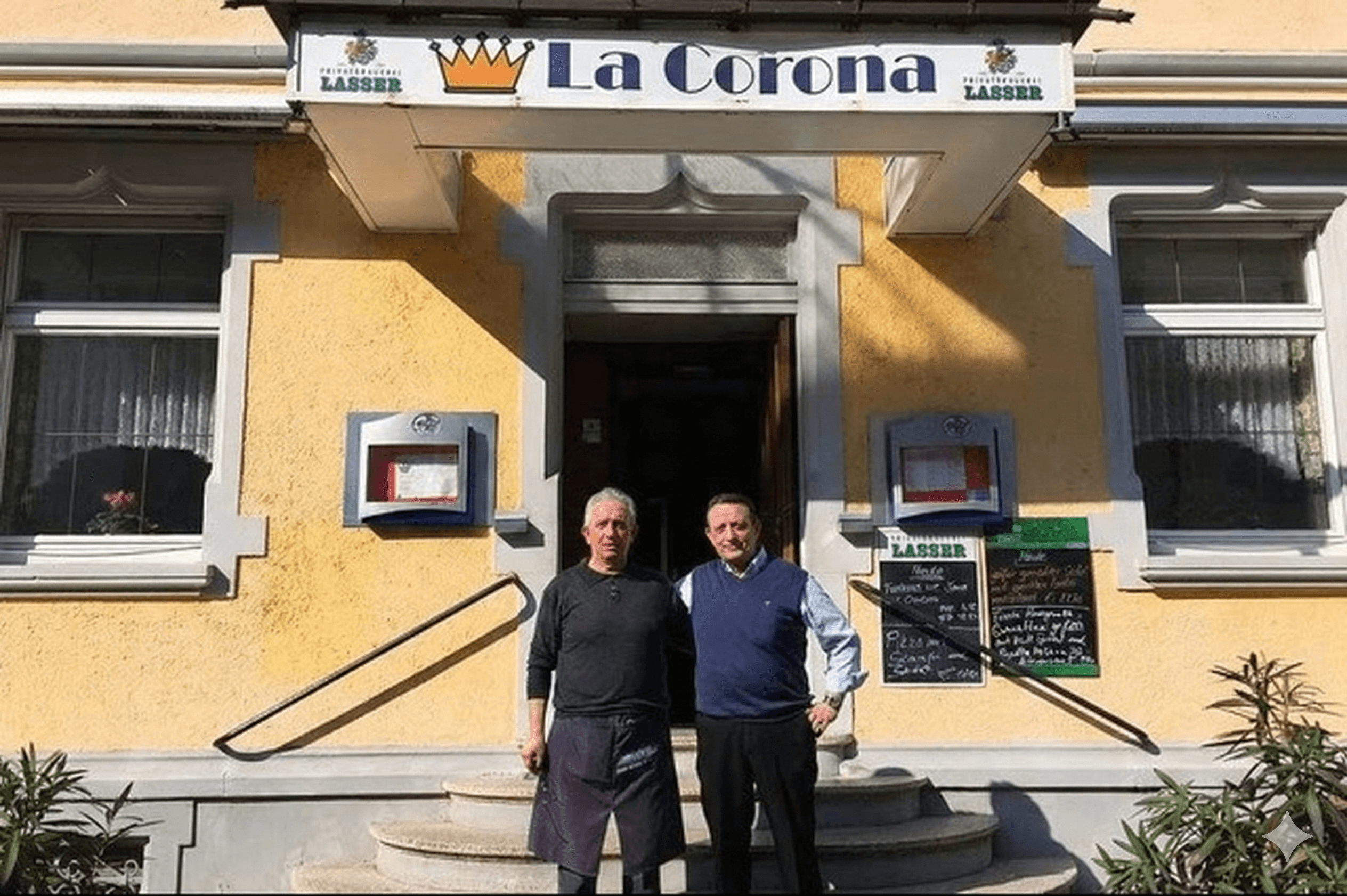 Atmosphärisches Restaurantinterieur im La Corona
